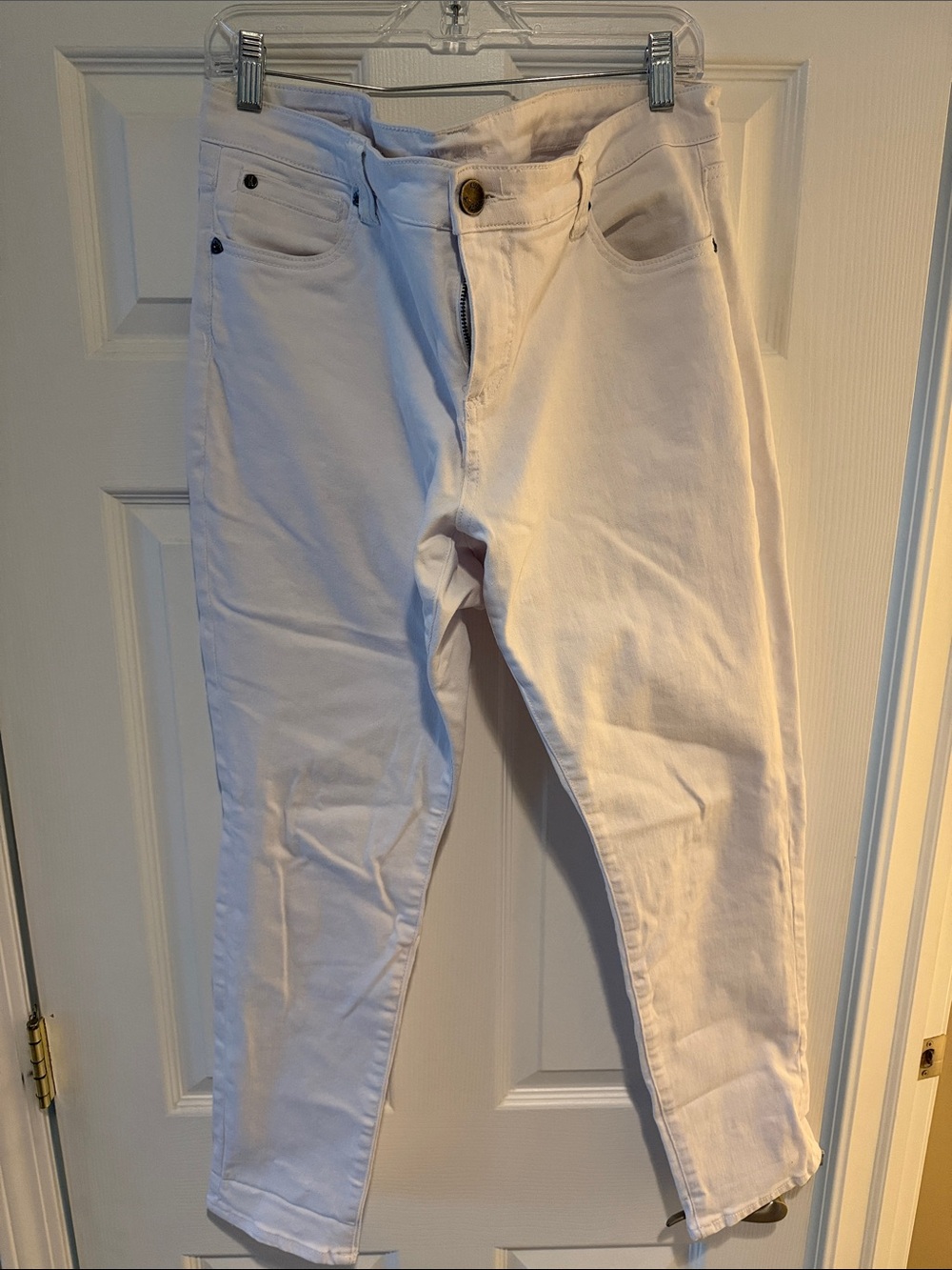 KUT White Slim Jeans - Classic Stretch Fit